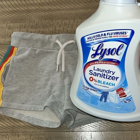 Rainbow 🌈 5Stripe Vintage Superdry Super Cool 🆒 shorts 🩳 2 Pockets drawstring 🌈 - Picture 13 of 17